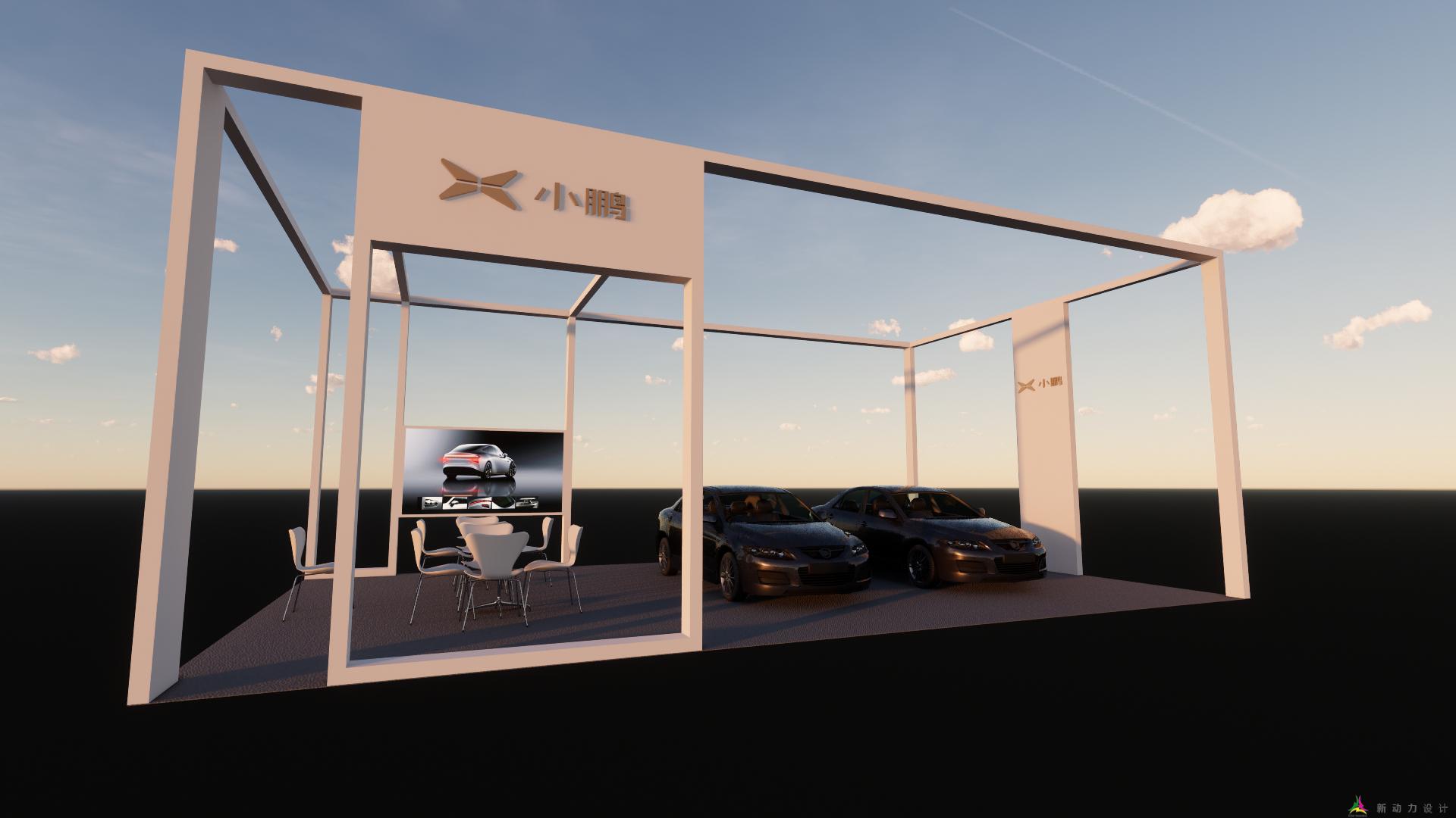 小鵬汽車快閃店設(shè)計(jì)搭建