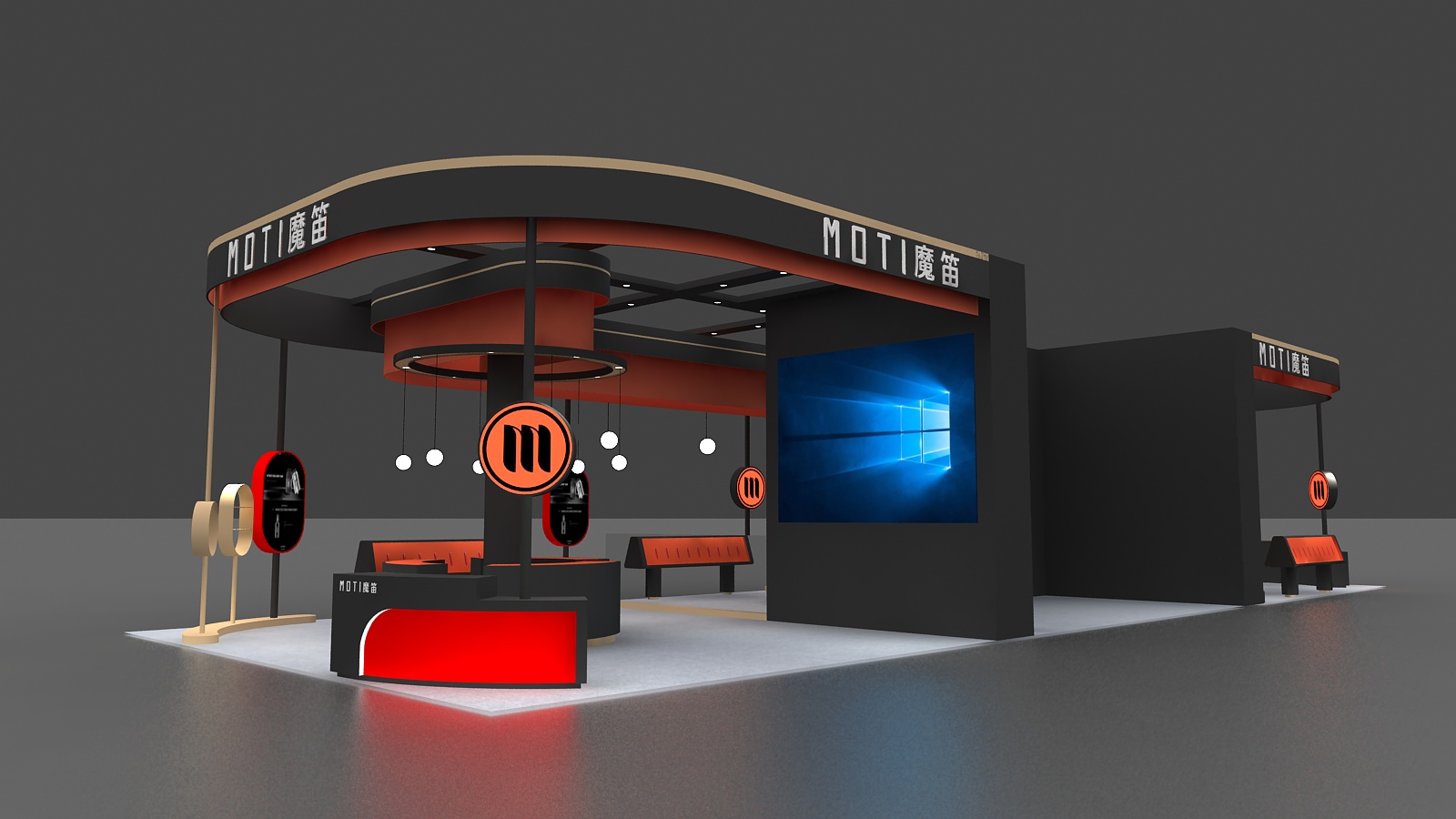 魔笛深圳電子煙展展臺設(shè)計(jì)搭建
