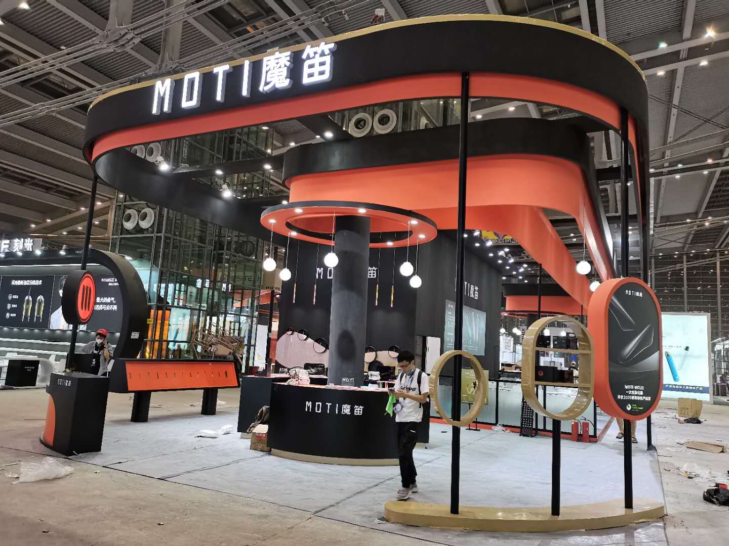 魔笛深圳電子煙展展臺設(shè)計(jì)搭建