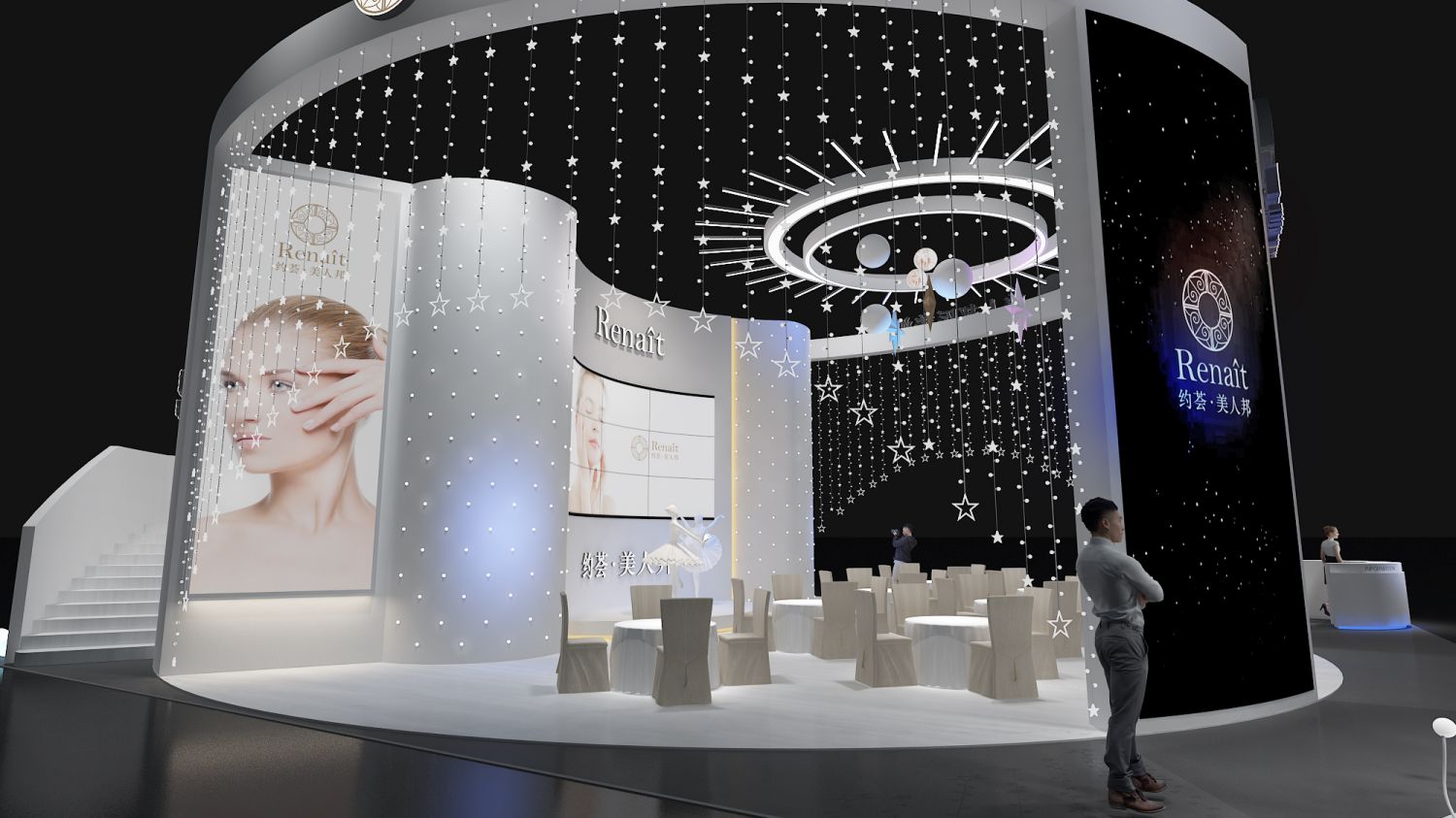 美人邦展臺(tái)設(shè)計(jì)搭建