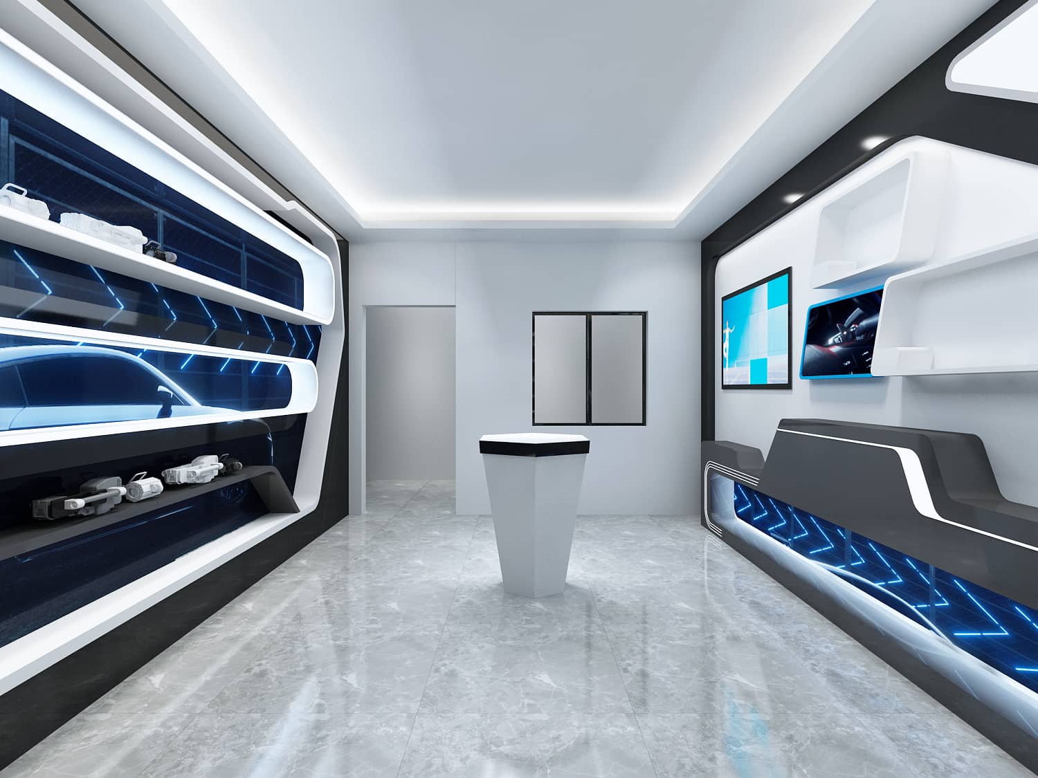 【大明汽車】重慶展廳設(shè)計