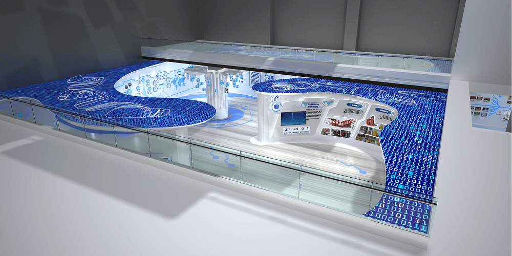 新松機(jī)器人自動化股份有限公司展廳設(shè)計搭建