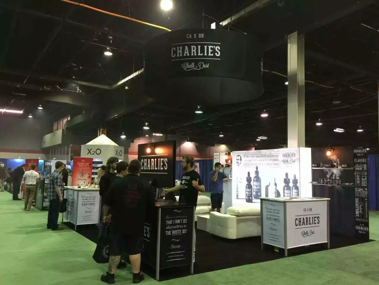 美國電子煙展展臺(tái)設(shè)計(jì)搭建