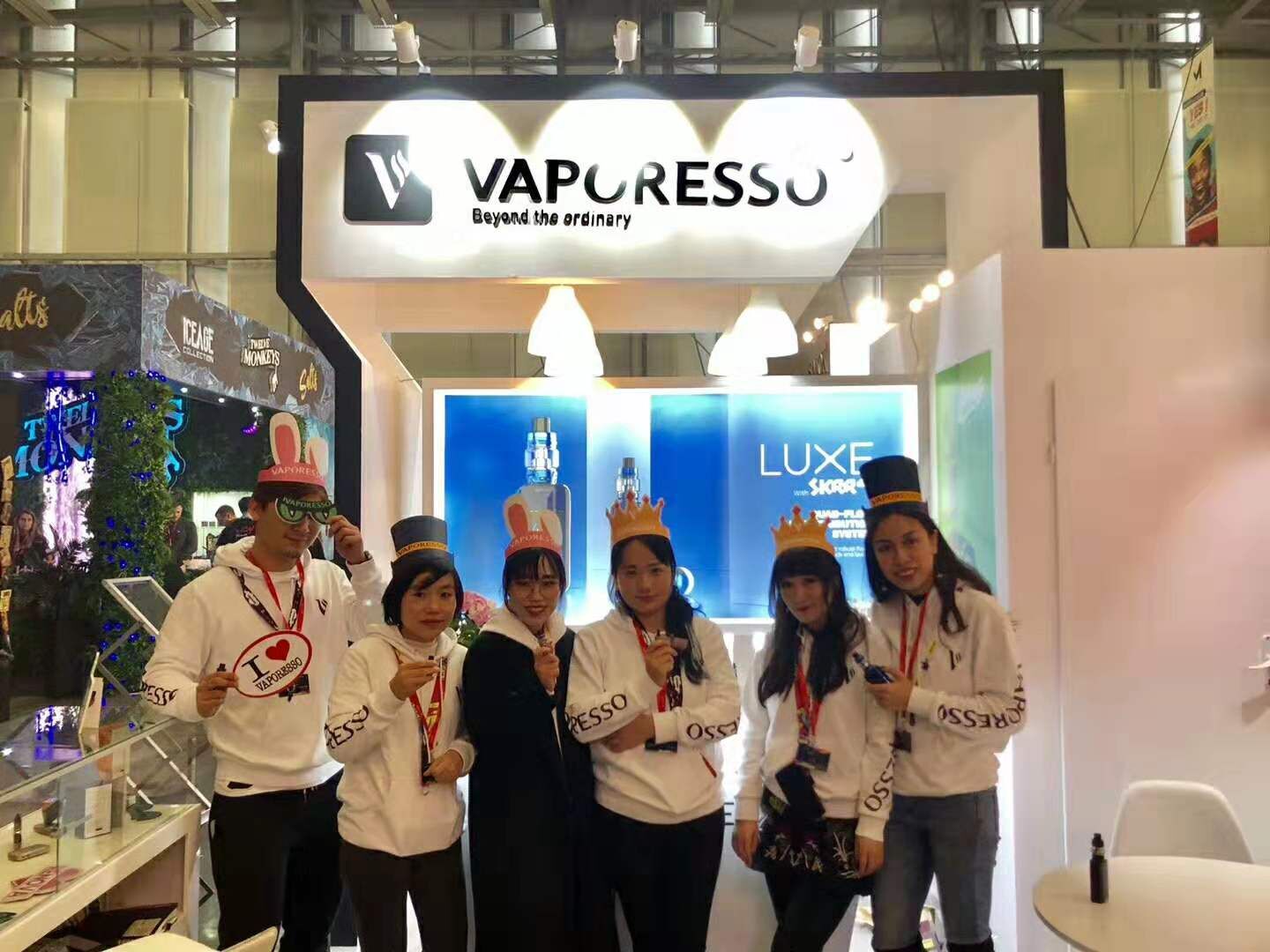 【麥克維爾】法國(guó)電子煙展位設(shè)計(jì)搭建