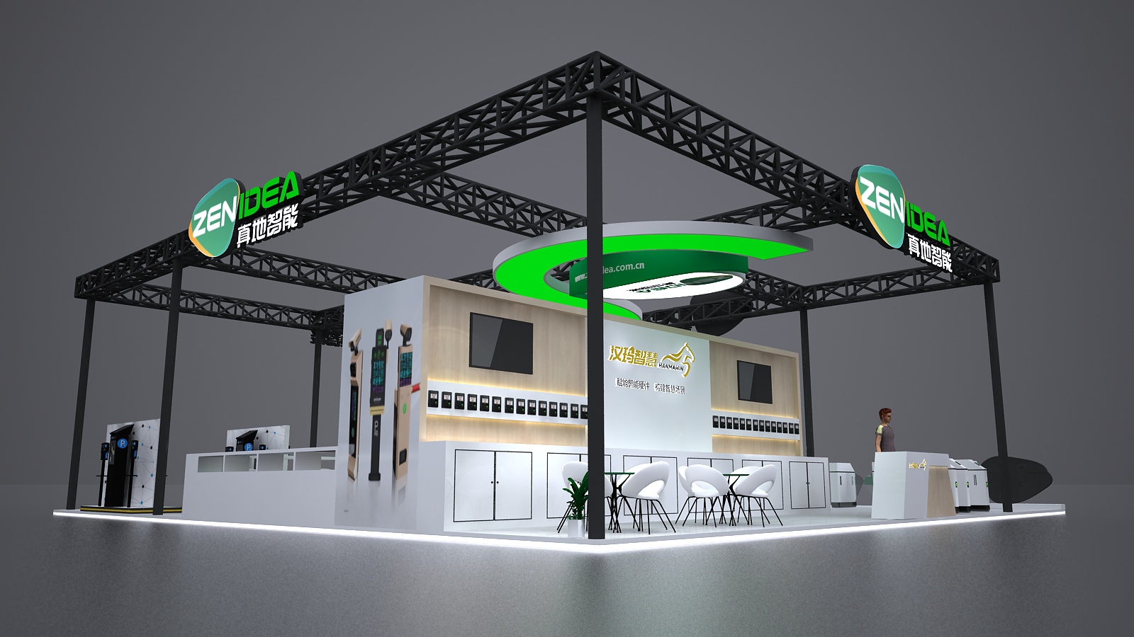 特色展廳搭建預(yù)算和布局判斷展會設(shè)計制作(圖1)