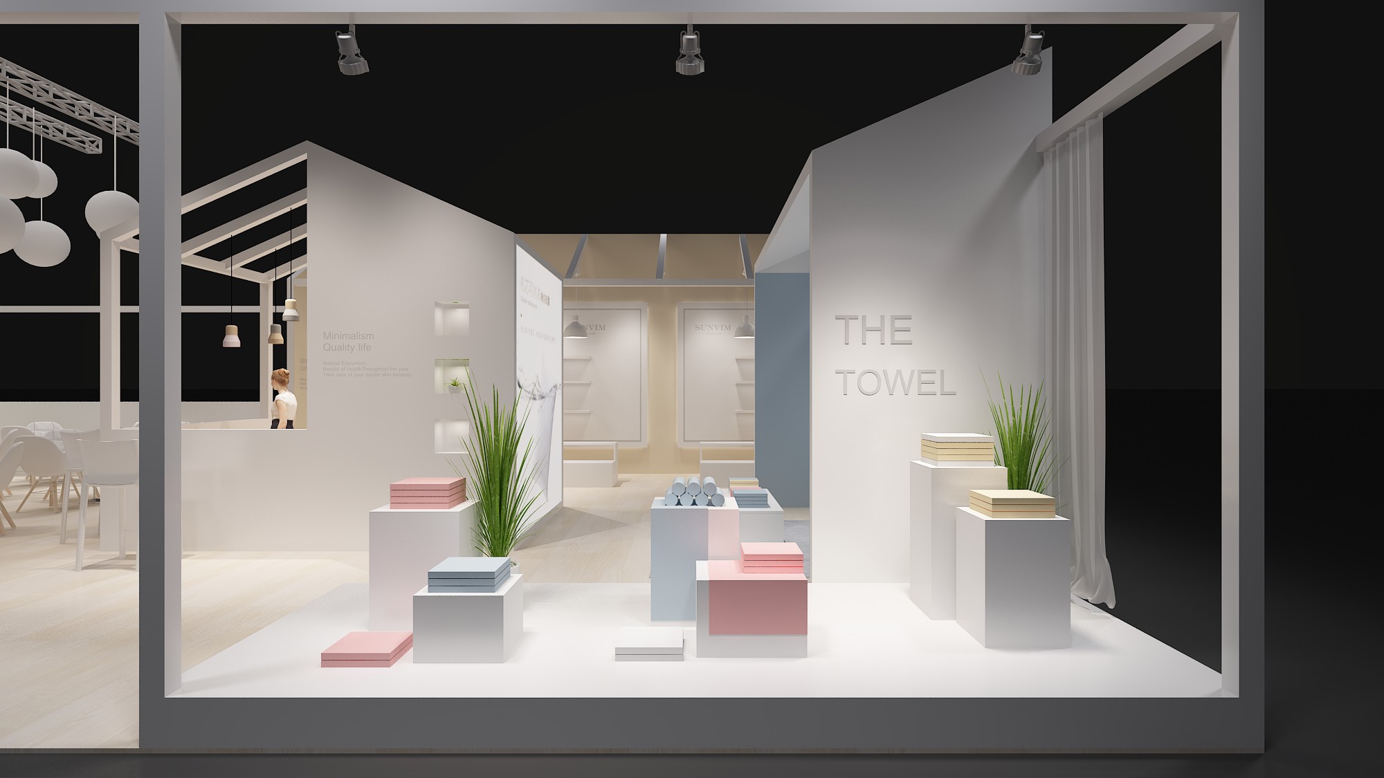 深圳展臺搭建設(shè)計：精美外觀助力展廳營銷(圖1)