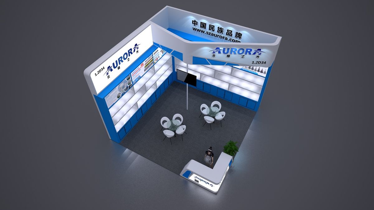 美國(guó)IBM展會(huì)的搭建設(shè)計(jì)與展示技巧