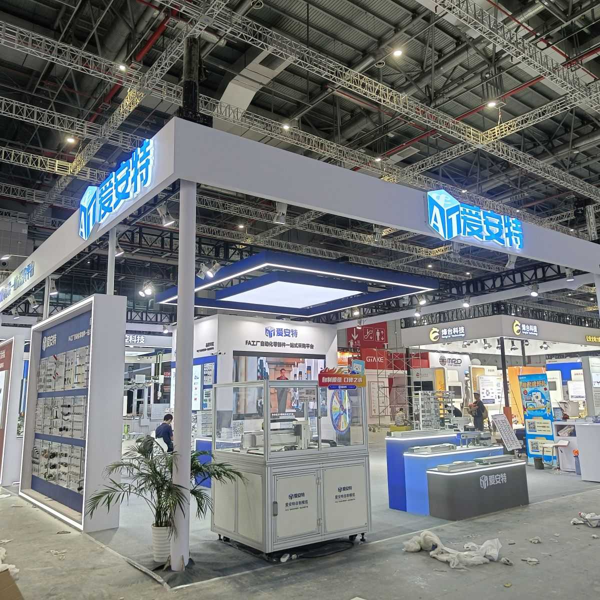 美國展會材料選擇與搭建技術(shù)解析