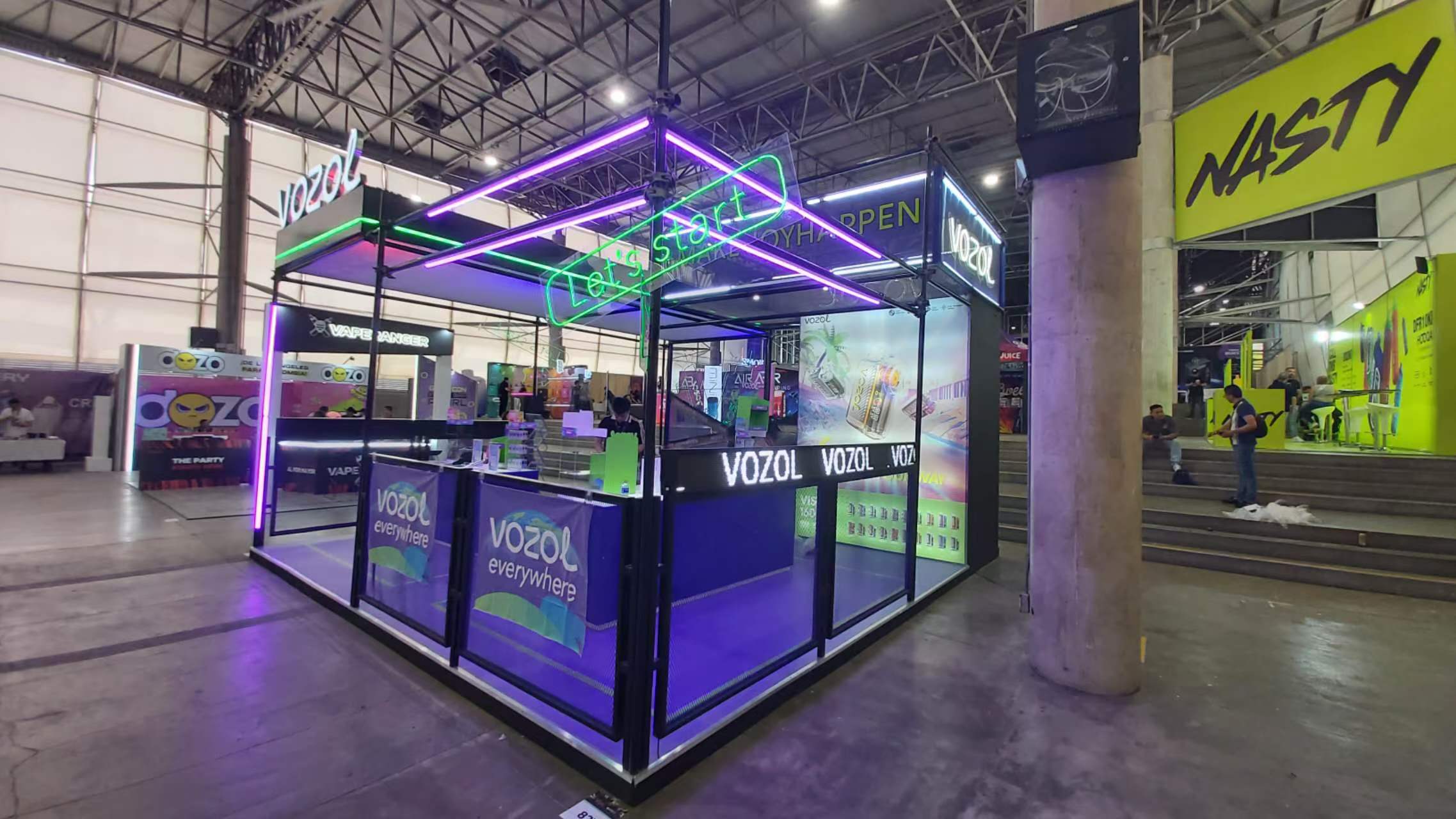 美國展會材料選擇與搭建質量關系