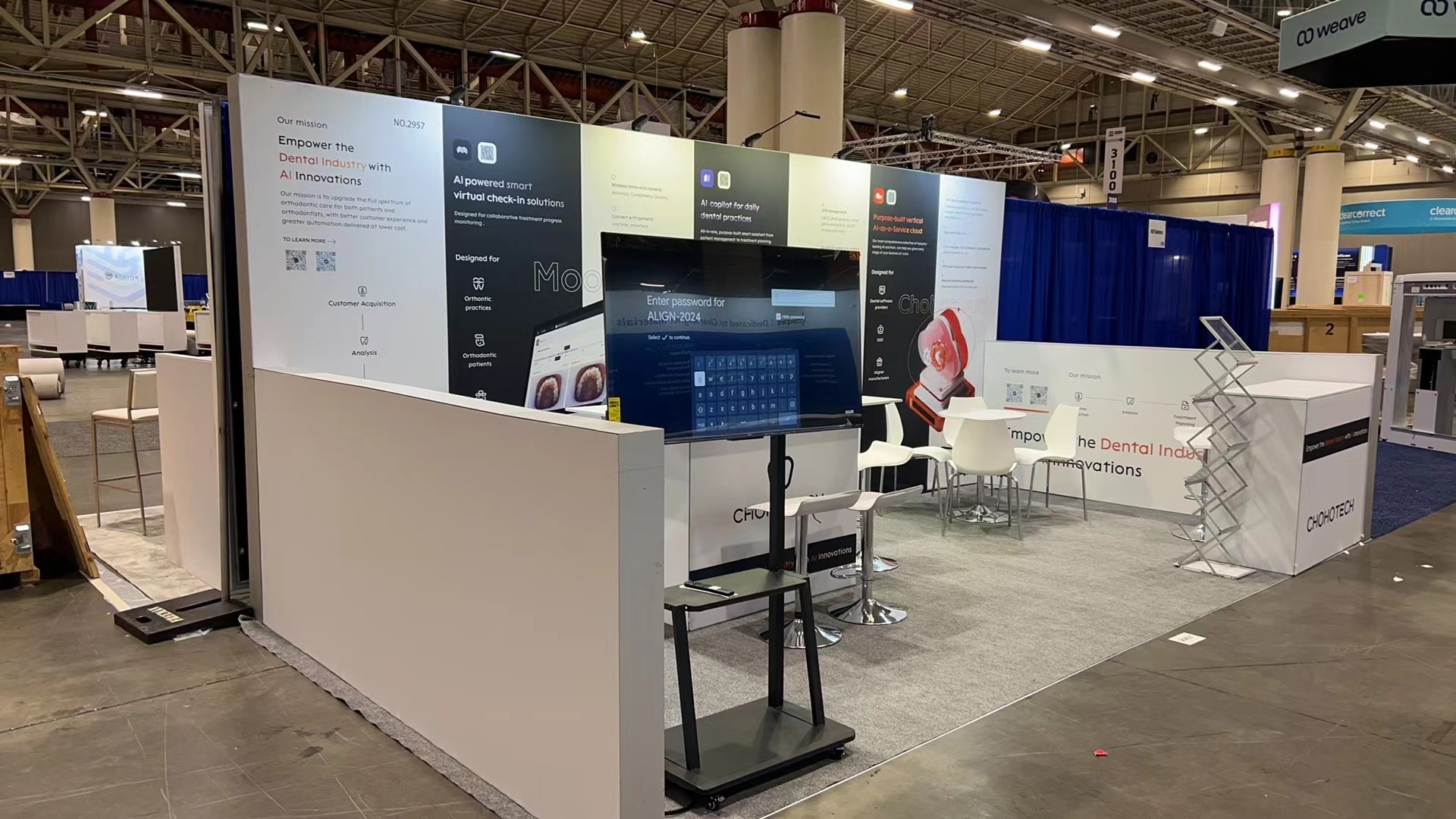 美國(guó)石材在展會(huì)搭建中的應(yīng)用案例