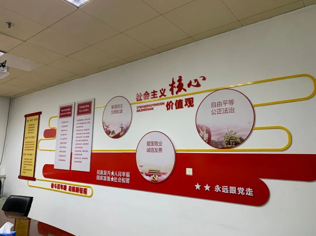 深圳職業(yè)技術(shù)學院食品藥品學院黨建文化墻完成搭建(圖9)