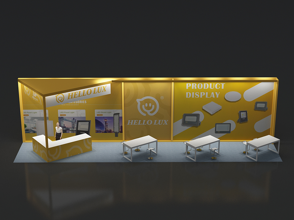 做展覽展臺搭建,大型展會如何進(jìn)行展臺搭建(圖1)